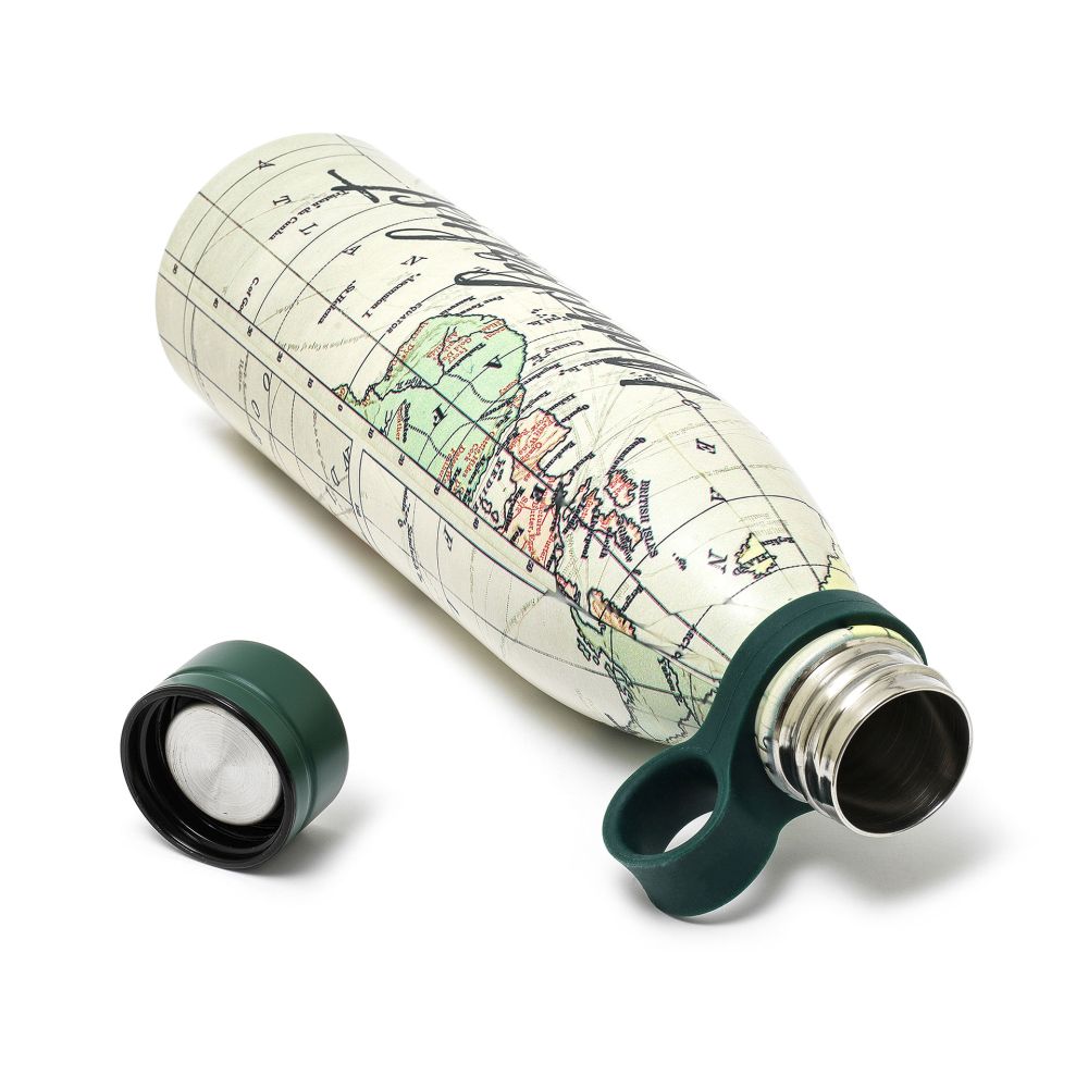 Thermos Vintage World Map